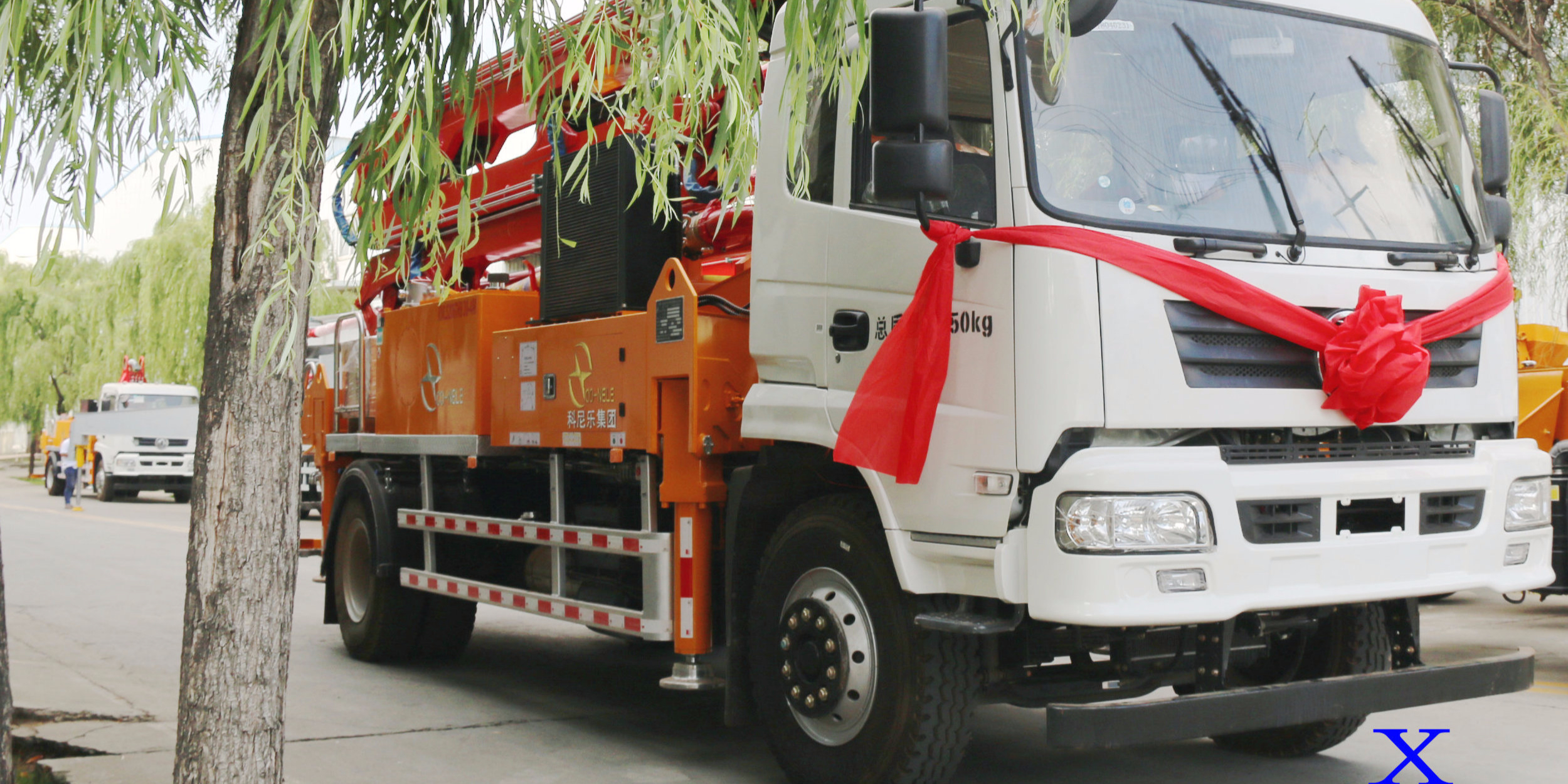 小型泵車車胎發(fā)生故障不要急，科尼樂(lè)教你輕松解決