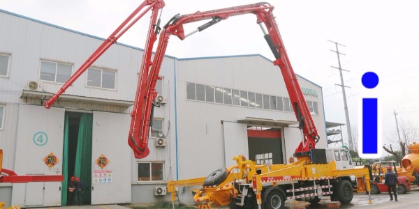 小型泵車著火了，該怎么辦？小型泵車回轉臺該怎樣選型？