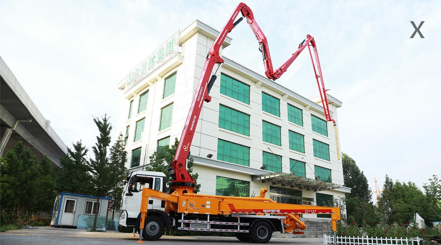 重汽T5G 37米混凝土泵車(chē)