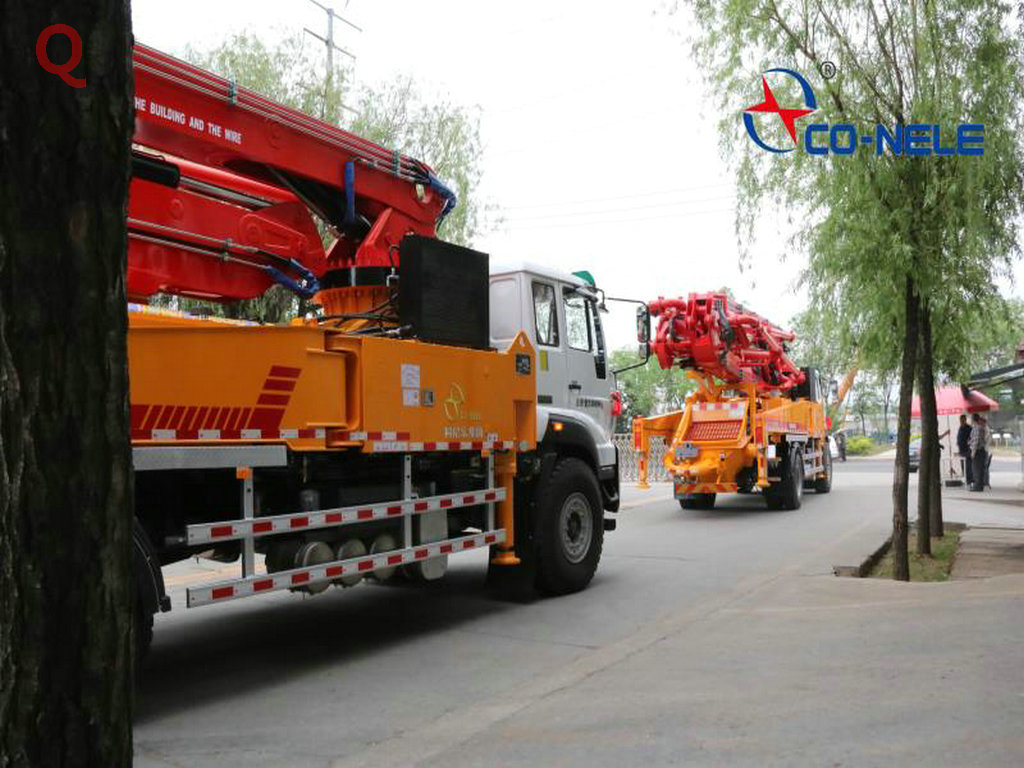 天泵，小型混凝土泵車，小型泵車