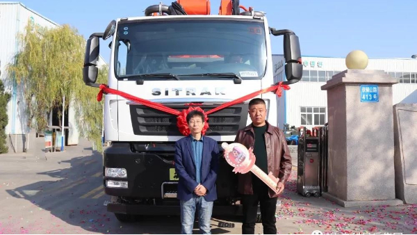 再下一“城”！科尼樂67米泵車刷新膠州市場新標(biāo)桿！