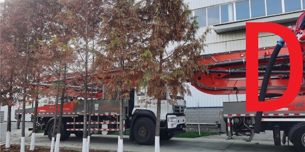 泵車分配系統(tǒng)排油、泄油管路排油