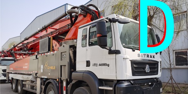 泵送車輛到達施工工地，操作員須知