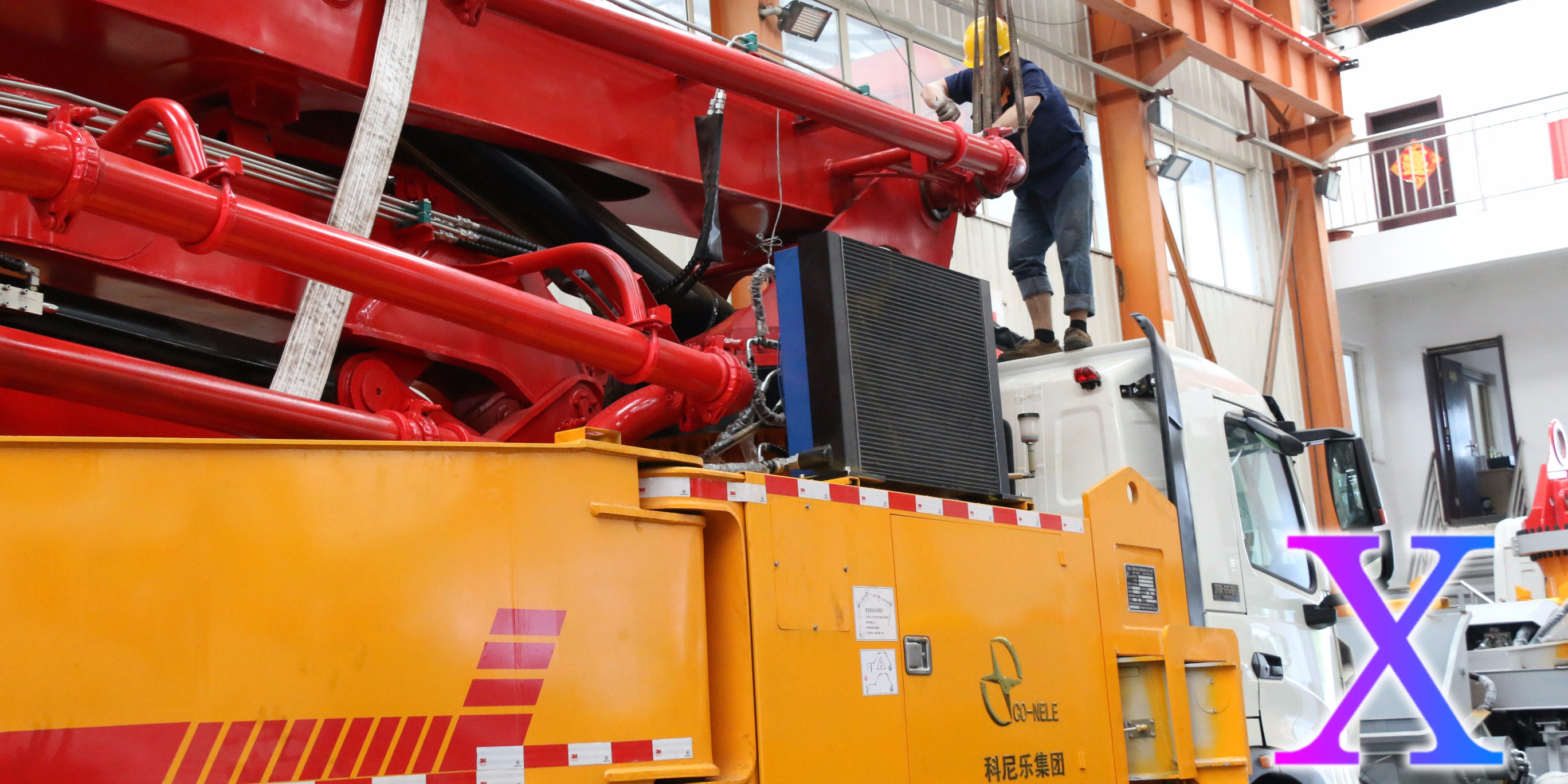 小型混凝土泵車如何正確采取措施預防生銹？——科尼樂