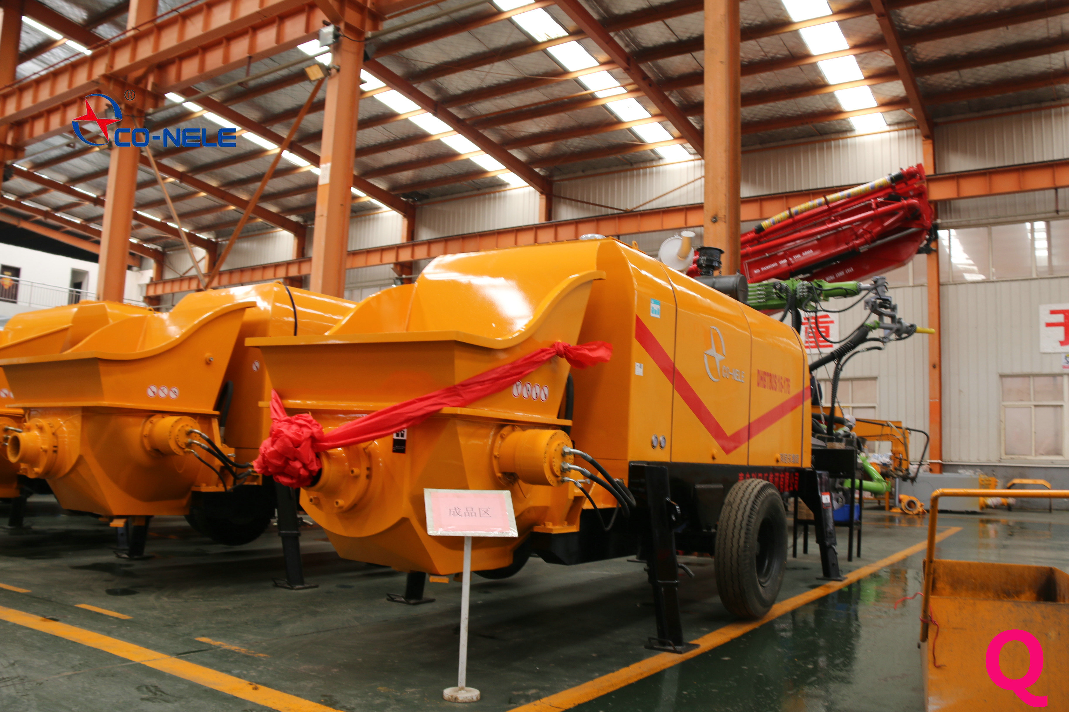 混凝土泵6，科尼樂混凝土泵