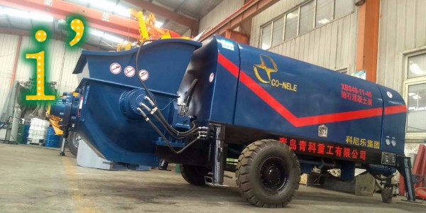 為什么科尼樂牌混凝土泵的料斗離地高度低？用意是什么？