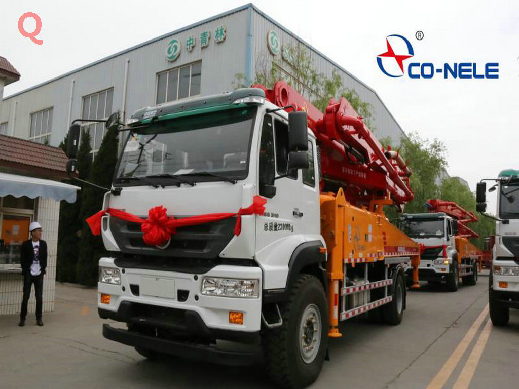 天泵，小型混凝土泵車，小型泵車