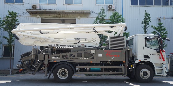 泵車不僅減輕施工的負擔，還能輕松施工