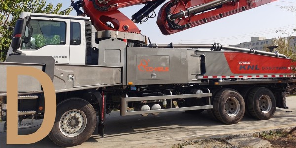 混凝土輸送管、料斗的清洗