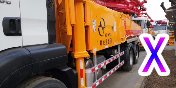 小型混凝土泵車的主要組成部分，組成一臺完整的泵車——科尼樂集團