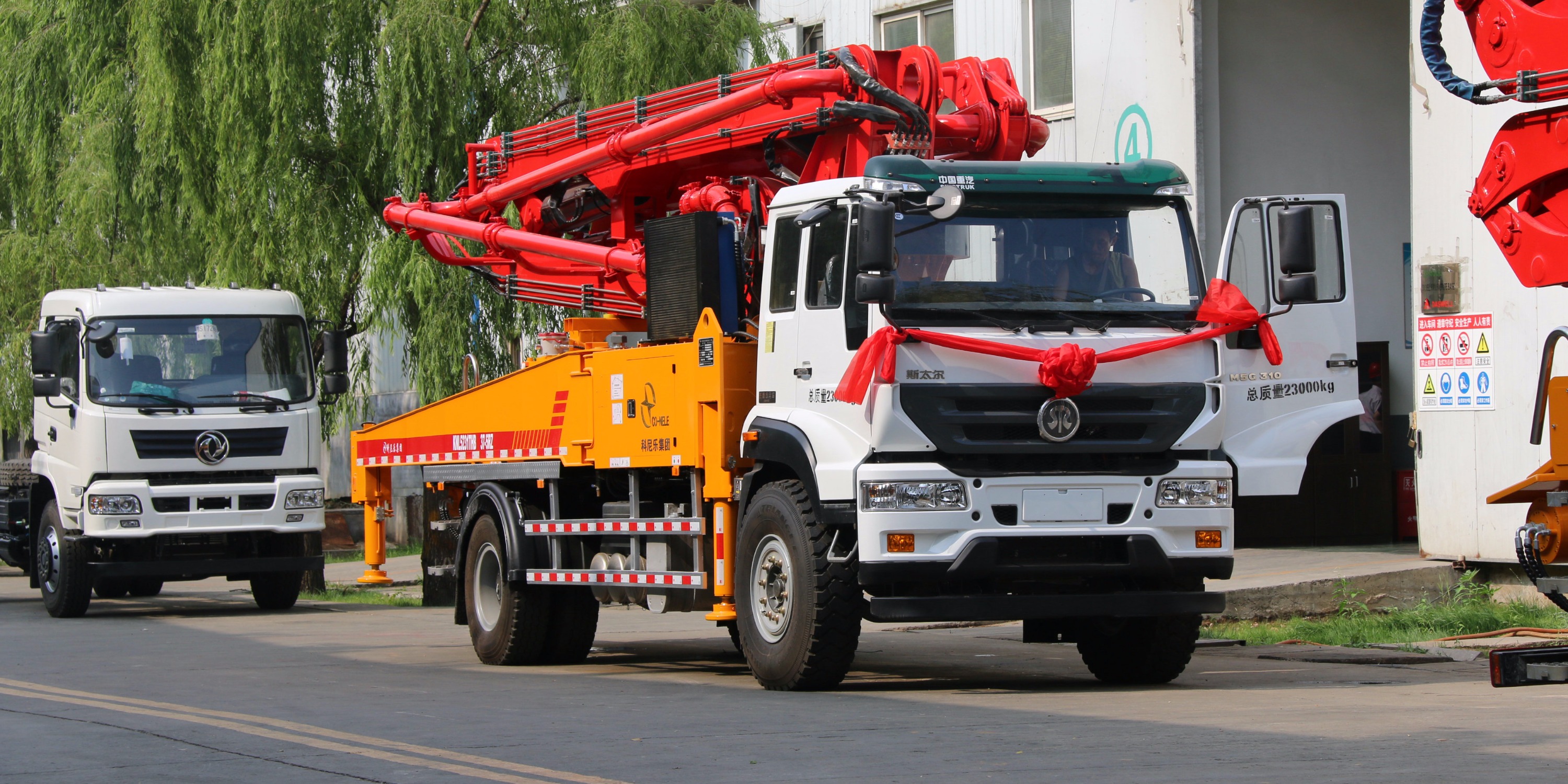 倡導(dǎo)節(jié)能環(huán)保，小型泵車先行