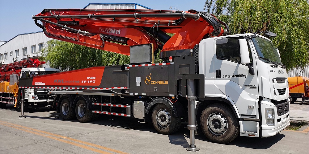 科尼樂 重慶五十鈴58米泵車 科尼樂 重慶五十鈴58米泵車