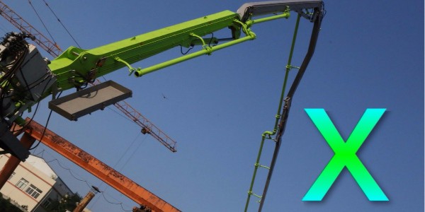 混凝土布料機的立架彎管處怎樣用鋼管進行固定，固定在哪個位置？